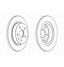 Гальмівний диск FERODO DDF1872C