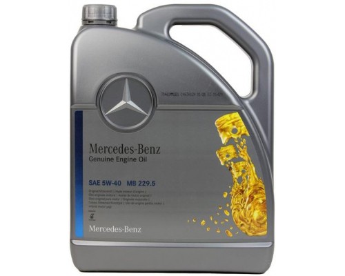 Моторна олива Mercedes-Benz 5W-40 5л. (7132)