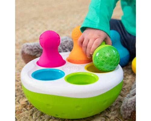 Розвиваюча іграшка Fat Brain Toys Сортер-балансир Неваляшки Spinny Pins (F248ML) Розвиваюча іграшка Fat Brain Toys Сортер-балансир Неваляшки Spinny Pins (F248ML)