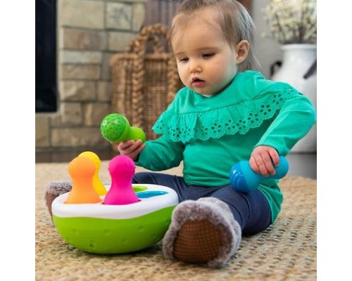 Розвиваюча іграшка Fat Brain Toys Сортер-балансир Неваляшки Spinny Pins (F248ML) Розвиваюча іграшка Fat Brain Toys Сортер-балансир Неваляшки Spinny Pins (F248ML)