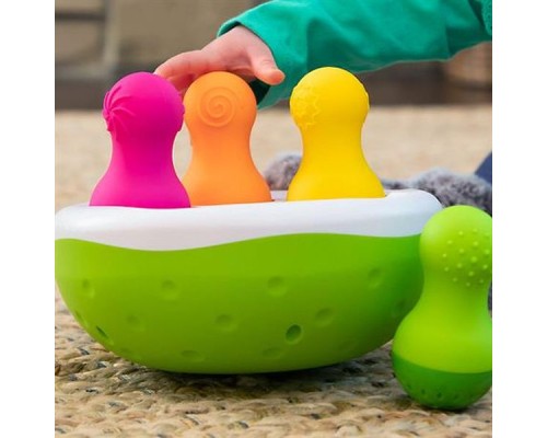 Розвиваюча іграшка Fat Brain Toys Сортер-балансир Неваляшки Spinny Pins (F248ML) Розвиваюча іграшка Fat Brain Toys Сортер-балансир Неваляшки Spinny Pins (F248ML)