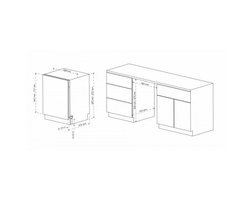 Посудомийна машина Eleyus DWB 60036