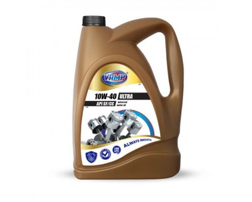 Моторна олива ВАМП 10W40 ULTRA SF/СС кан. 5л/4,5кг (6601)