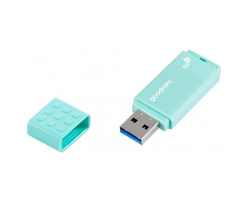 USB флеш накопичувач Goodram 64GB UME3 Care Green USB 3.0 (UME3-0640CRR11) 
