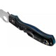 Ніж Spyderco Rescue 3 Thin Blue Line (C14FSBKBL3)