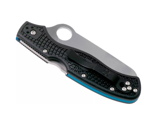 Ніж Spyderco Rescue 3 Thin Blue Line (C14FSBKBL3)