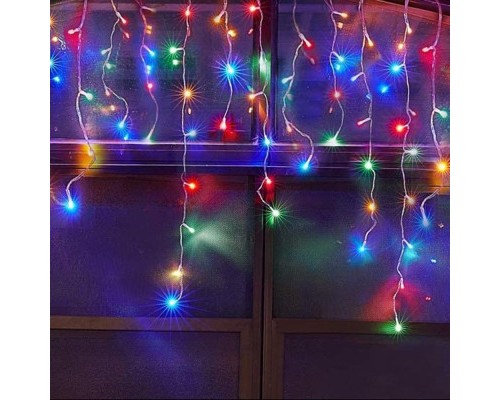 Гірлянда ColorWay Бахрома 3мx0.6м 100Led IP20 кольорова (CW-GF-100L36VMC)