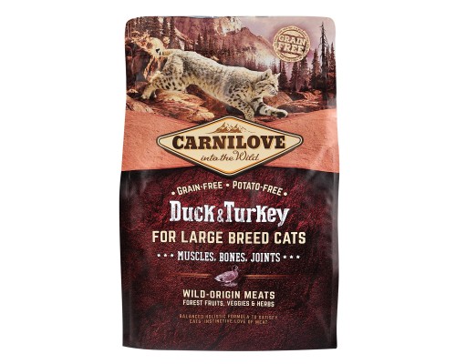 Сухий корм для кішок Carnilove Cat Large Breed 2 кг (8595602512768)