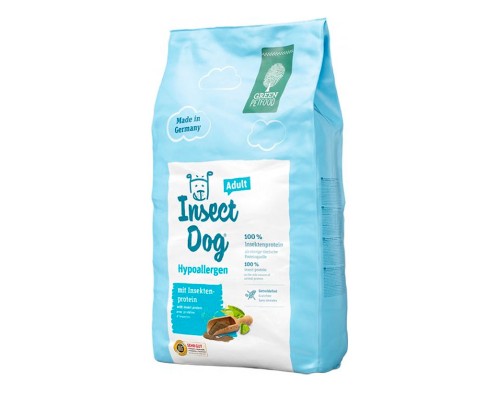 Сухий корм для собак Green Petfood InsectDog Hypoallergen 10 кг (4032254748069) Сухий корм для собак Green Petfood InsectDog Hypoallergen 10 кг (4032254748069)