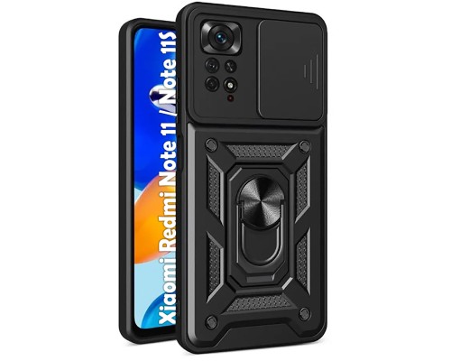 Чохол до мобільного телефона BeCover Military Xiaomi Redmi Note 11 / Note 11S Black (707413)