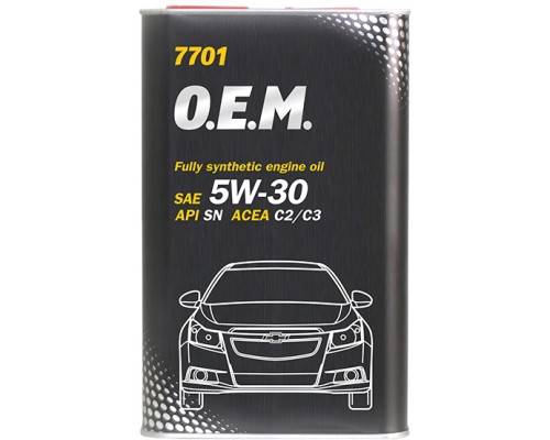 Моторна олива Mannol Chevrolet Opel 1л Metal 5W-30 (MN7701-1ME)