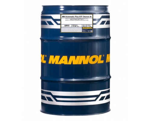 Трансмісійна олива Mannol DEXRON III AUTOMATIC PLUS 60л Metal (MN8206-60)