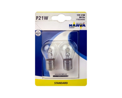 Автолампа Narva STANDARD P21W 176354000 (257178)