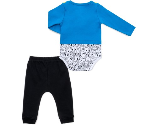 Набір дитячого одягу Miniworld з качечкою (14904-68B-blue)