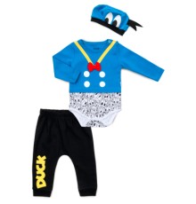 Набір дитячого одягу Miniworld з качечкою (14904-68B-blue)