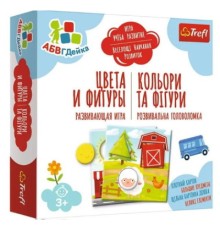 Настільна гра Trefl АБВГДейка. Кольори та фігури (02159)