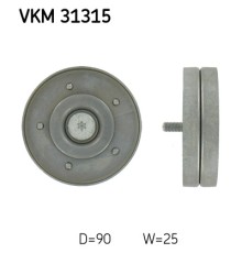 Ролик натягувача ременя SKF VKM 31315
