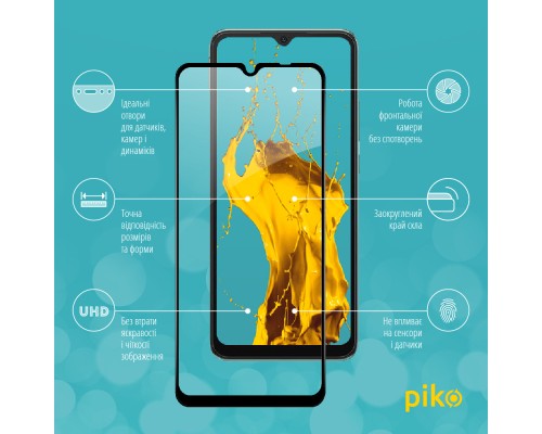 Скло захисне Piko Full Glue Xiaomi Redmi 10C (1283126527180)