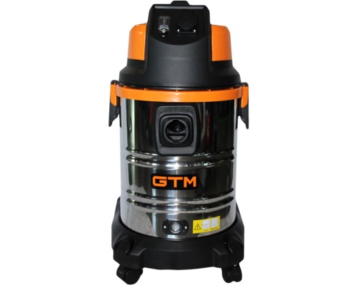 Пилосос будівельний GTM JN 508 сух/волог. 1400Вт/220В, бак 30л (JN 508)