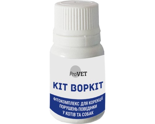 Краплі для тварин ProVET Кіт Воркіт для корекції порушень поведінки 20 мл (4823082417537)