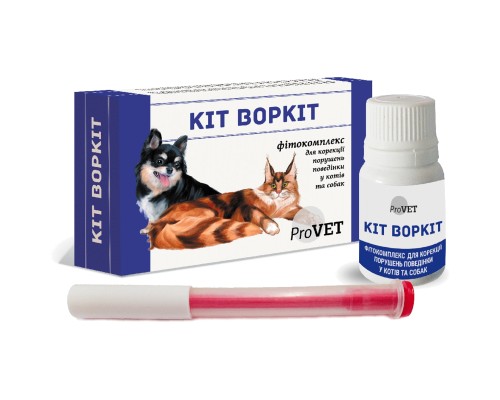 Краплі для тварин ProVET Кіт Воркіт для корекції порушень поведінки 20 мл (4823082417537)