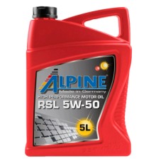 Моторна олива Alpine 5W-50 RSL 5л (1425-5)
