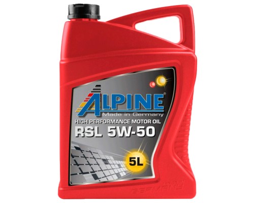 Моторна олива Alpine 5W-50 RSL 5л (1425-5)