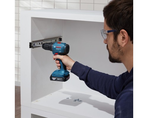 Шуруповерт Bosch GSR 185-LI, 2х2.0 Ah, ЗП GAL 18V-20, кейс (0.601.9K3.000)