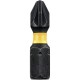 Набір біт DeWALT IMPACT TORSION, ударні, Pozidriv, Pz2, L=25 мм, 5 шт (DT7387T)