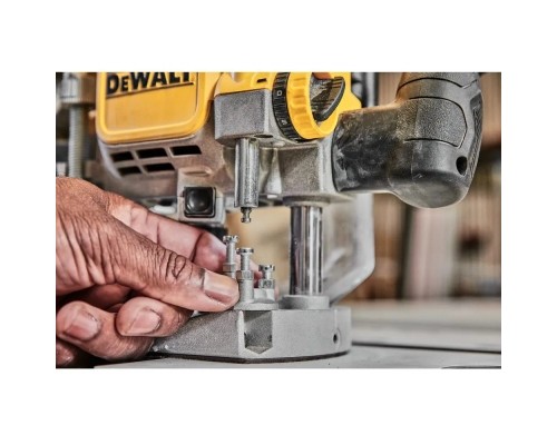 Фрезер DeWALT 9000 - 22000 об/хв, цанговий патрон 12 мм, кейс TSTAK (DWE625KT)