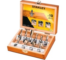 Набір фрез Stanley TCT 8 мм, 10 шт. (STA80020)