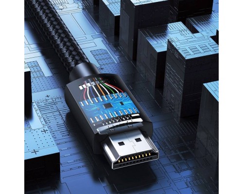 Кабель мультимедійний HDMI to HDMI 5.0m V2.0 HD119 Cafule Ugreen (40103)