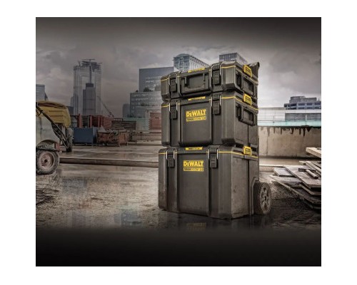 Ящик для інструментів DeWALT комплект TOUGHSYSTEM 2.0, 3 ящики на візку (DWST83401-1)