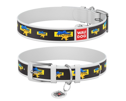 Нашийник для тварин WAUDOG Design з QR паспортом 