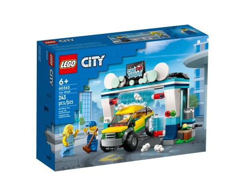 Конструктор LEGO City Автомийка 243 деталей (60362)