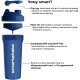 Шейкер спортивний SmartShake Lite 1000ml Glossy-Navy Blue (10611402)