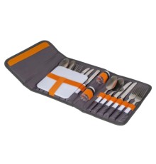 Набір туристичного посуду Bo-Camp Picnic 17 Pieces 4 Person Grey (7504340)