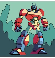 Картина по номерам Santi Робот 25*25 см (954603)