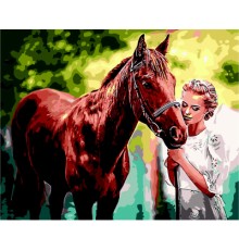 Картина по номерам ZiBi Справжня дружба 40*50 см ART Line (ZB.64265)