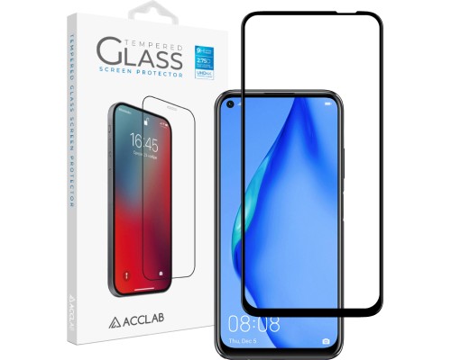 Скло захисне ACCLAB Full Glue Huawei P40 Lite (1283126508264)