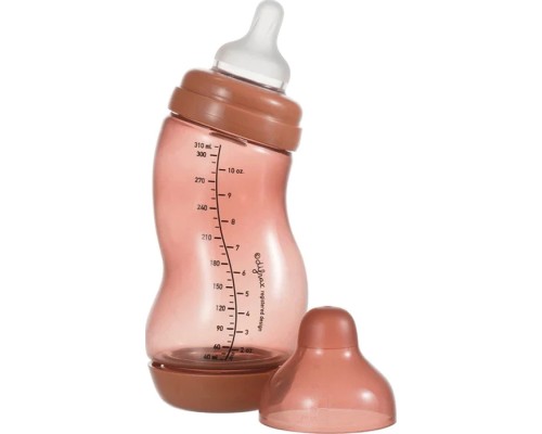 Пляшечка для годування Difrax S-bottle Wide із силіконовою соскою, 310 мл (707 Brick)