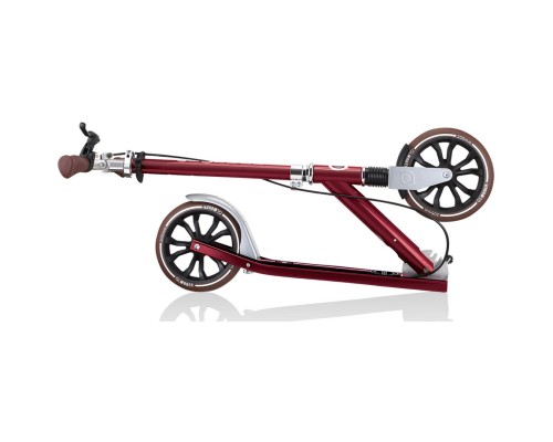 Самокат Globber NL205 Deluxe з ручним гальмом Червоний (685-102)
