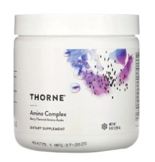 Амінокислота Thorne Research Комплекс амінокислот, смак ягід, Amino Complex, Berry Flavored, 228 г (THR-00464)