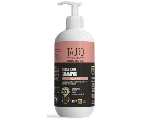 Шампунь для тварин Tauro Pro Line Ultra Natural Care Gentle Scrub 400 мл (TPL63598) Шампунь для тварин Tauro Pro Line Ultra Natural Care Gentle Scrub 400 мл (TPL63598)