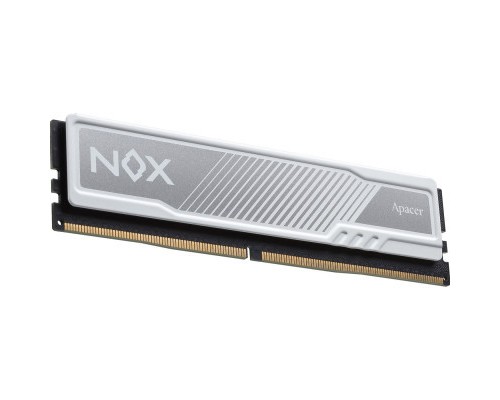 Модуль пам'яті для комп'ютера DDR4 8GB 2666 MHz NOX White Apacer (AH4U08G26C08YMWAA-1)