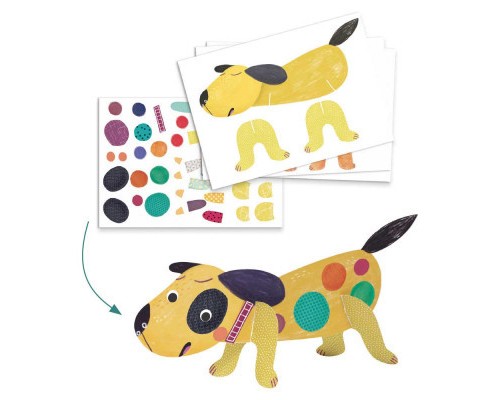 Набір для творчості Djeco Будиночки для тварин (DJ09293)