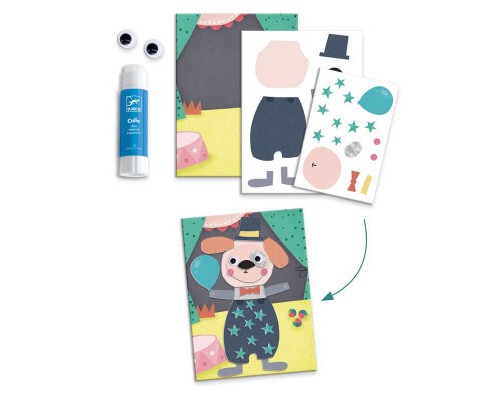 Набір для творчості Djeco Будиночки для тварин (DJ09293)