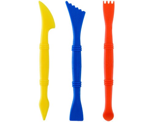 Пластилін Kite Hot Wheels у боксі 7 кольорів + 8 інструментів, 380 г (HW22-080)