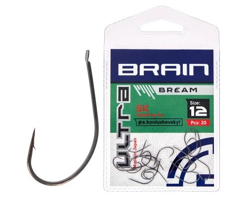 Гачок Brain Ultra Bream 12 (20шт/уп) (1858.52.58)