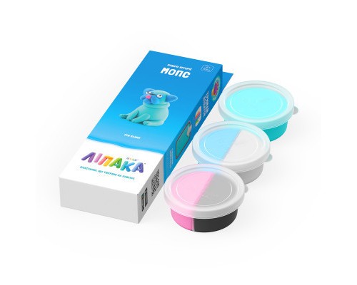 Набір для творчості Lipaka пластиліну – Собачі історії: Мопс (30122-UA01)